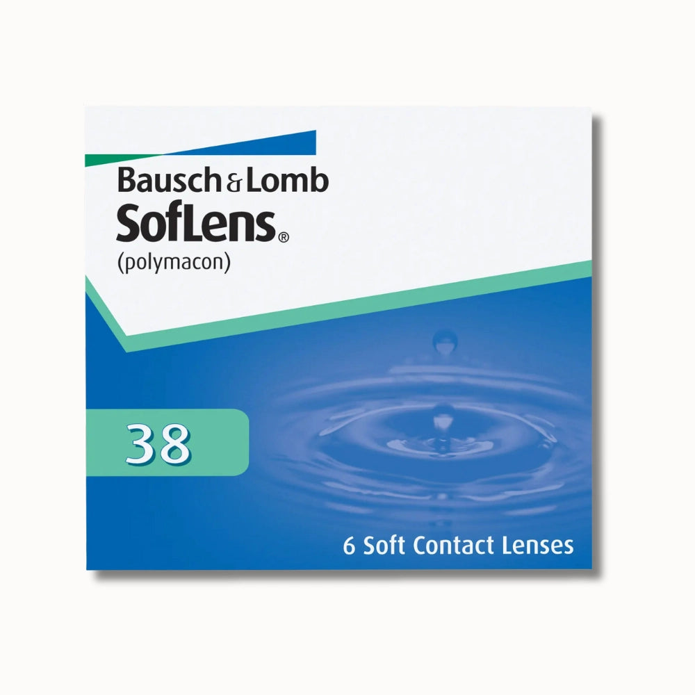 Bausch & Lomb SofLens contact lenses packaging on a white background